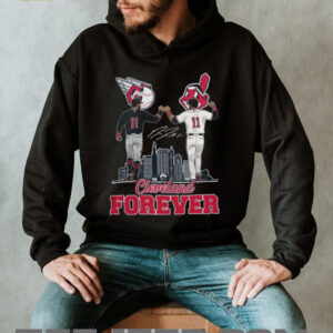 Cleveland Forever Baseball Guardians & Indians Heritage Skyline T Shirt Cleveland Forever Baseball Guardians & Indians Heritage Skyline T Shirt