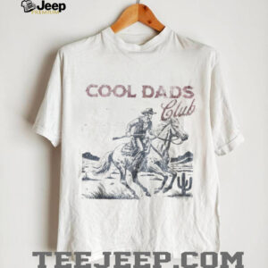 Cool Dads Club Vintage Cowboy Horseback Riding Retro T Shirt