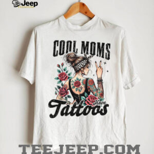 Cool Moms Have Tattoos Rocker Mom Leopard Bandana Tattooed Graphic Tee Cool Moms Have Tattoos Rocker Mom Leopard Bandana Tattooed Graphic Tee