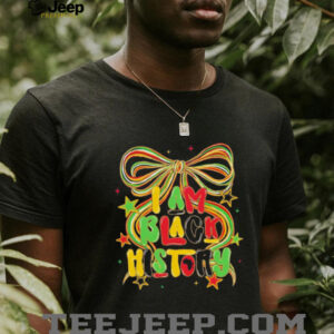 Coquette I am black history Black History Month shirt