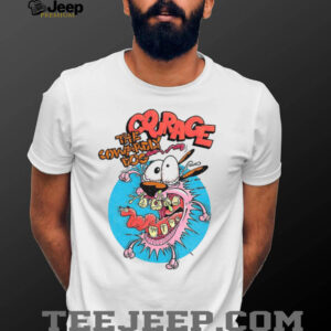 Courage the Cowardly Dog 90s Cartoon Nostalgia Graphic Tee Courage the Cowardly Dog 90s Cartoon Nostalgia Graphic Tee