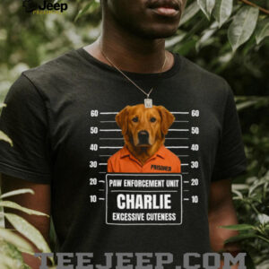 Custom Golden Retriever Mugshot Paw Enforcement Prisoner T Shirt Custom Golden Retriever Mugshot Paw Enforcement Prisoner T Shirt