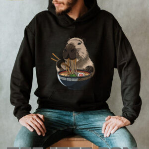 Cute Capybara Eating Ramen Noodles Japanese Style T Shirt Cute Capybara Eating Ramen Noodles Japanese Style T Shirt