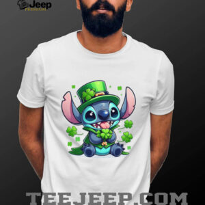 Cute Cartoon Alien Leprechaun St. Patrick's Day Shamrock Shirt