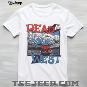 Dead In The West Vintage Bear Mountain Landscape Retro T Shirt