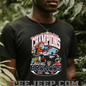 Denver Broncos AFC Champions 2026 Empower Field Souvenir T Shirt