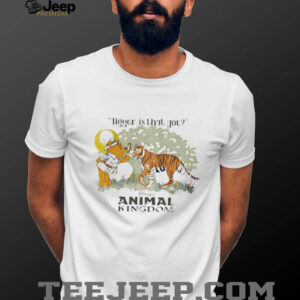 Disney's Animal Kingdom Winnie the Pooh Tigger Is That You Safari Shirt