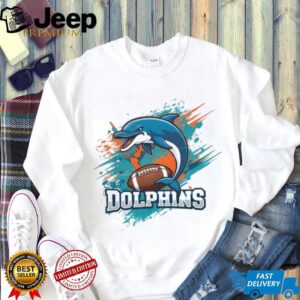 Dolphins Football Splash Graphic Fan Apparel Dolphins Football Splash Graphic Fan Apparel