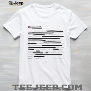 Donald Trump Truth Social Super Bowl Halftime Show Tweet Shirt