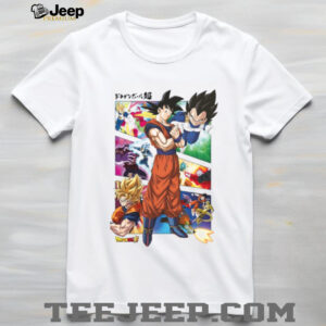 Dragon Ball Super Z Fighters Battle Panel Graphic T Shirt Dragon Ball Super Z Fighters Battle Panel Graphic T Shirt