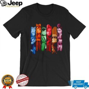 Dragon Quest Characters Vertical Panel Graphic T Shirt Dragon Quest Characters Vertical Panel Graphic T Shirt