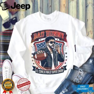 El Conejo Malo Super Show Benito Football Singer T shirt