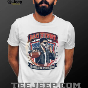El Conejo Malo Super Show Benito Football Singer T shirt
