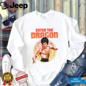 Enter The Dragon Bruce Lee Vintage Martial Arts Graphic T Shirt