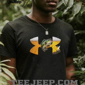 Fishing and Beer Bass Graphic Humor T Shirt