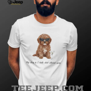 Funny Cockapoo Dog With Martini Sunglasses Sassy Quote Tee Funny Cockapoo Dog With Martini Sunglasses Sassy Quote Tee