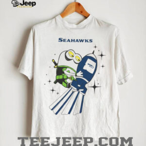 Funny Minion Space Rocket Seattle Seahawks Cartoon Fan Graphic