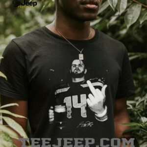 Gardner Minshew 14 Middle Finger Beer Mug Funny Football Fan T Shirt