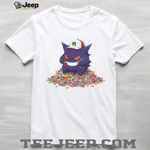 Gengar Pokémon Team Rocket Candy Thief Kawaii Graphic Tee Gengar Pokémon Team Rocket Candy Thief Kawaii Graphic Tee