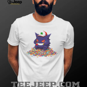 Gengar Pokémon Team Rocket Candy Thief Kawaii Graphic Tee