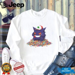 Gengar Pokémon Team Rocket Candy Thief Kawaii Graphic Tee