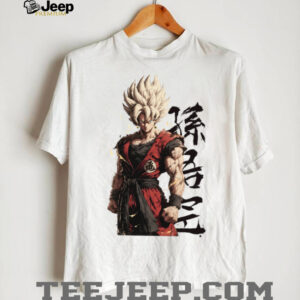 Goku Super Saiyan Japanese Kanji Streetwear T Shirt