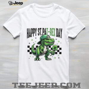 Happy St. Pat Rex Day Funny T Rex Dinosaur Shamrock T Shirt Happy St. Pat Rex Day Funny T Rex Dinosaur Shamrock T Shirt