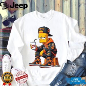 Hypebeast Bart Simpson Streetwear Style Nike Sneakers Graphic Tee Hypebeast Bart Simpson Streetwear Style Nike Sneakers Graphic Tee