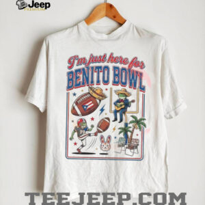 I'm Just Here For Benito Bowl 2026 Puerto Rico Coquí T Shirt