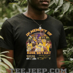 In Memory of Kobe Bryant Memorial Tribute Sunset Graphic T Shirt In Memory of Kobe Bryant Memorial Tribute Sunset Graphic T Shirt