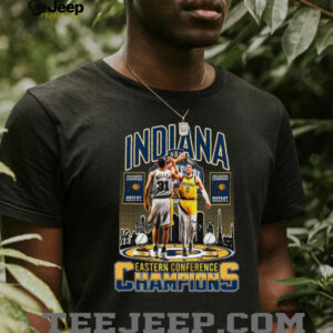 Indiana Pacers Eastern Conference Champions Miller and Haliburton T Shirt Indiana Pacers Eastern Conference Champions Miller and Haliburton T Shirt