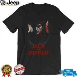 Jack The Ripper Vintage Portrait True Crime Horror T Shirt Jack The Ripper Vintage Portrait True Crime Horror T Shirt