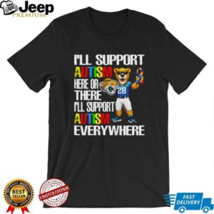 Jacksonville Jaguars Jaxson de Ville Mascot Autism Awareness Support T Shirt Jacksonville Jaguars Jaxson de Ville Mascot Autism Awareness Support T Shirt