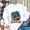Angry Jaguar Football Mascot T Shirt Teal Flames Angry Jaguar Football Mascot T Shirt Teal Flames