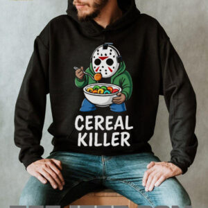 Jason Voorhees Cereal Killer Funny Horror Parody T Shirt
