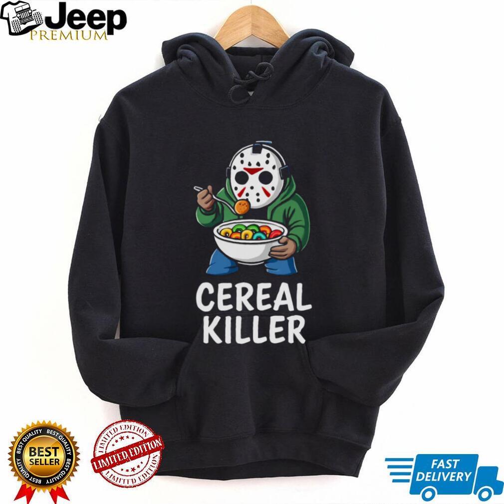 Jason Voorhees Cereal Killer Funny Horror Parody T Shirt Jason Voorhees Cereal Killer Funny Horror Parody T Shirt