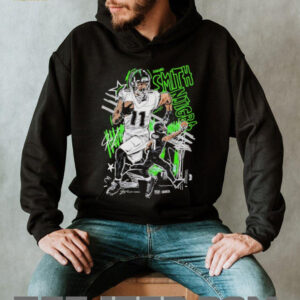 Jaxon Smith Njigba Seattle Seahawks #11 Action Illustration T Shirt