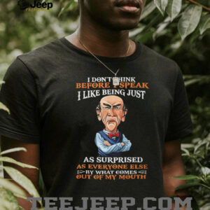 Jeff Dunham Walter “I Don’t Think Before I Speak” Grumpy T Shirt Jeff Dunham Walter “I Don’t Think Before I Speak” Grumpy T Shirt