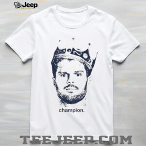 Josh Allen Buffalo Champion Crown Portrait Graphic Tee