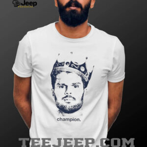 Josh Allen Buffalo Champion Crown Portrait Graphic Tee