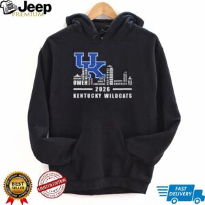Kentucky Wildcats 2026 Team Roster Skyline Graphic T Shirt