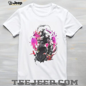 Kid Buu Dragon Ball Z Abstract Splatter Art Tee Kid Buu Dragon Ball Z Abstract Splatter Art Tee