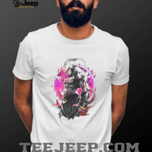Kid Buu Dragon Ball Z Abstract Splatter Art Tee