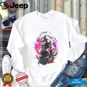 Kid Buu Dragon Ball Z Abstract Splatter Art Tee