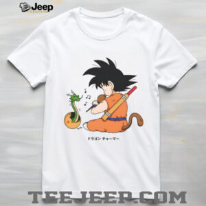 Kid Goku Dragon Charmer Flute & Shenron Baby T Shirt Kid Goku Dragon Charmer Flute & Shenron Baby T Shirt