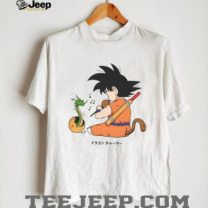 Kid Goku Dragon Charmer Flute & Shenron Baby T Shirt