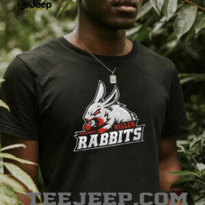 Killer Rabbit of Caerbannog T Shirt Bloody Bunny Mascot Graphic
