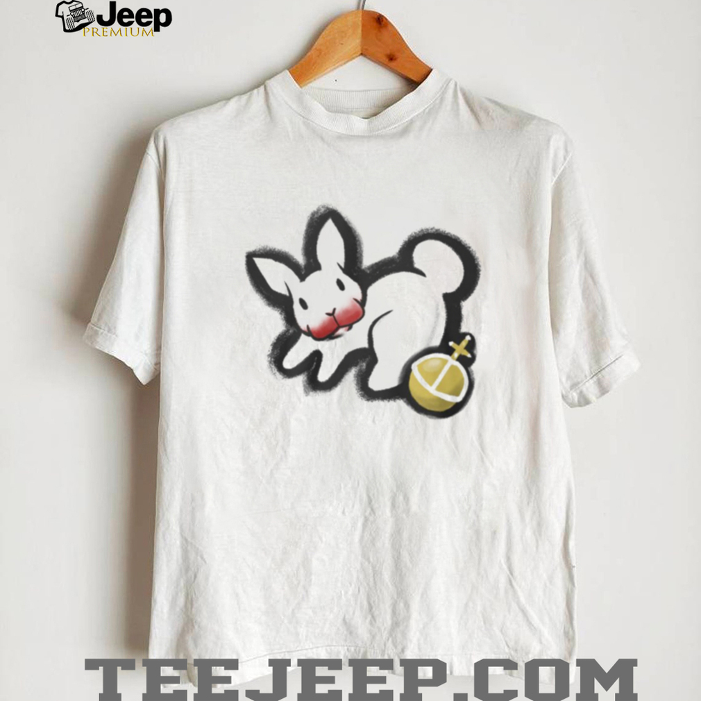 Killer Rabbit of Caerbannog with Holy Hand Grenade Graphic T Shirt Killer Rabbit of Caerbannog with Holy Hand Grenade Graphic T Shirt