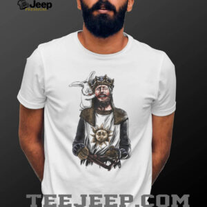 King Arthur and the Killer Rabbit Monty Python Holy Grail White T Shirt