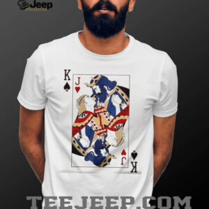 King of Spades and Jack of Hearts Romantic Playing Card Art Graphic T Shirt